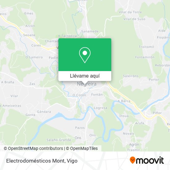 Mapa Electrodomésticos Mont