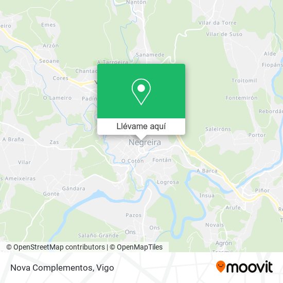 Mapa Nova Complementos