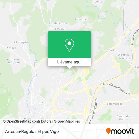 Mapa Artesan-Regalos El per