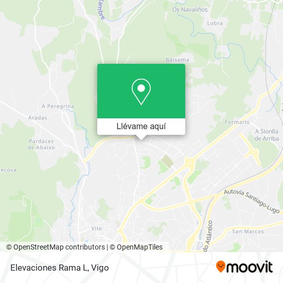 Mapa Elevaciones Rama L
