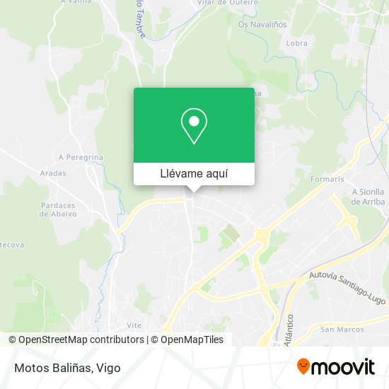 Mapa Motos Baliñas