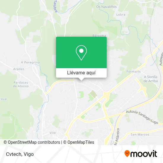 Mapa Cvtech
