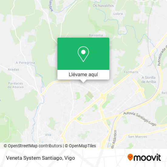 Mapa Veneta System Santiago