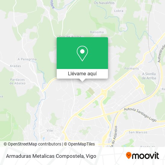 Mapa Armaduras Metalicas Compostela