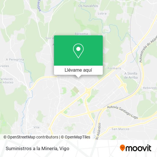 Mapa Suministros a la Minería