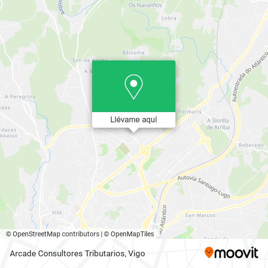 Mapa Arcade Consultores Tributarios