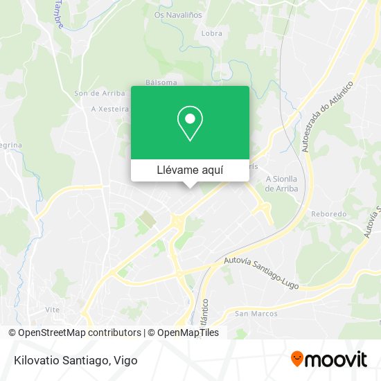 Mapa Kilovatio Santiago