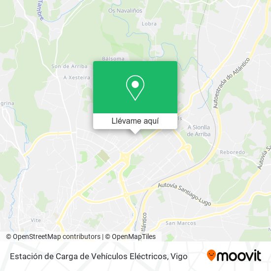 Mapa Estación de Carga de Vehículos Eléctricos