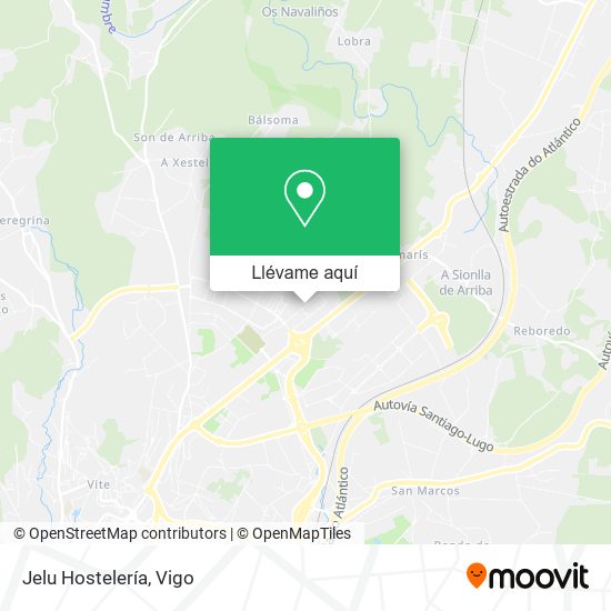 Mapa Jelu Hostelería