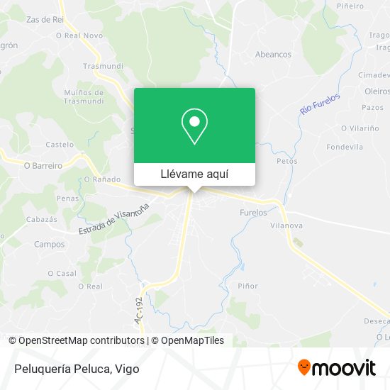 Mapa Peluquería Peluca