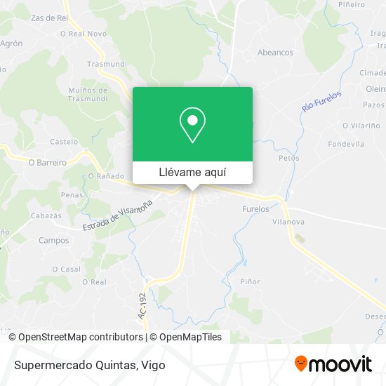 Mapa Supermercado Quintas