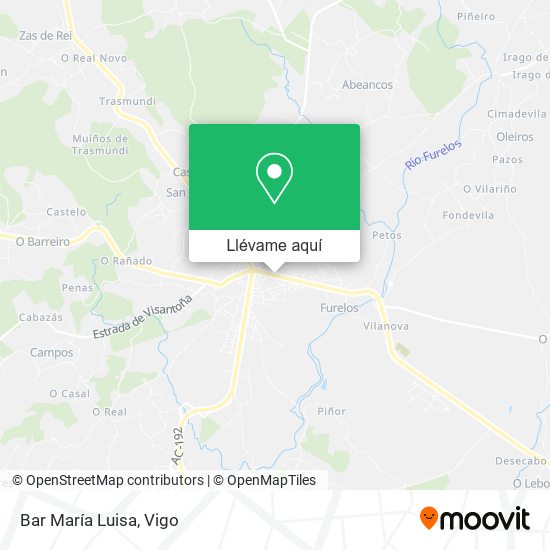 Mapa Bar María Luisa