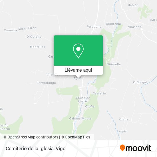Mapa Cemiterio de la Iglesia