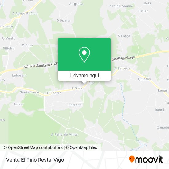 Mapa Venta El Pino Resta