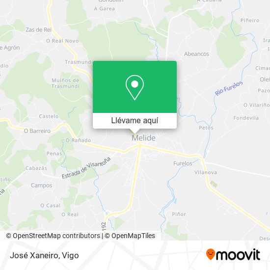 Mapa José Xaneiro