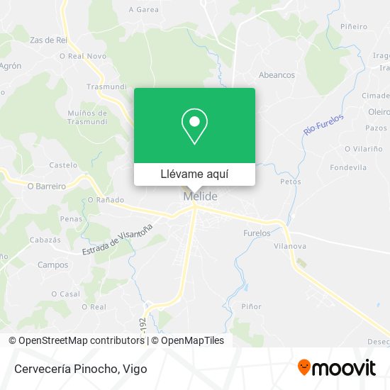 Mapa Cervecería Pinocho