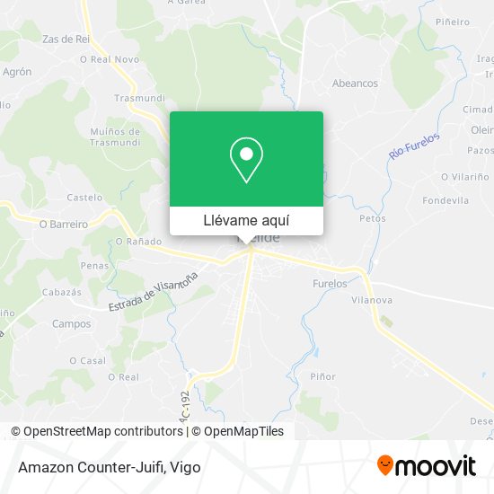 Mapa Amazon Counter-Juifi