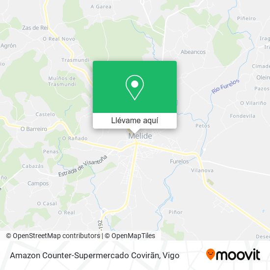 Mapa Amazon Counter-Supermercado Covirãn