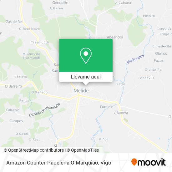 Mapa Amazon Counter-Papeleria O Marquião