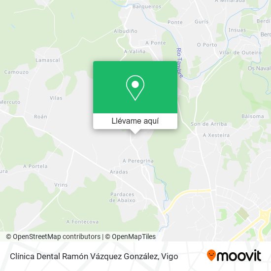 Mapa Clínica Dental Ramón Vázquez González
