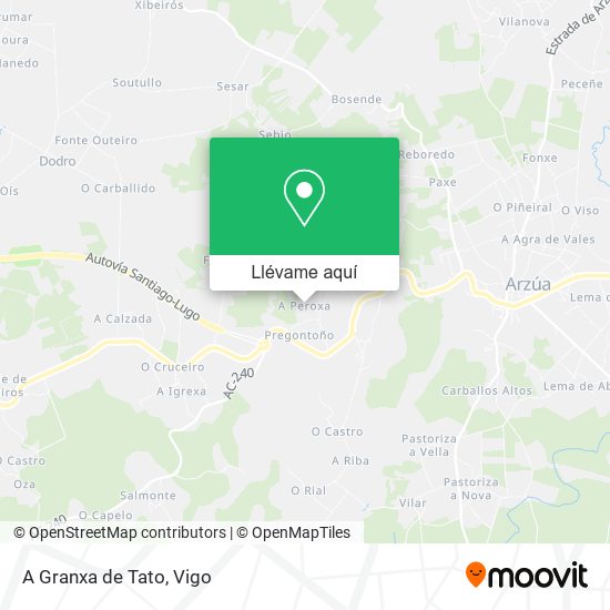 Mapa A Granxa de Tato