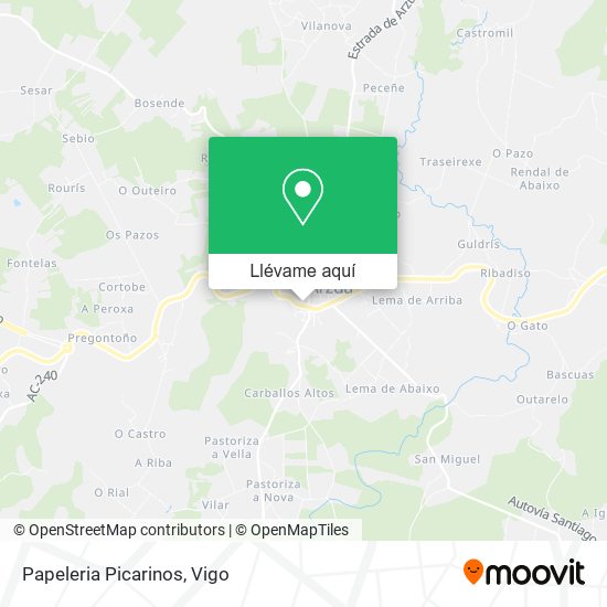 Mapa Papeleria Picarinos