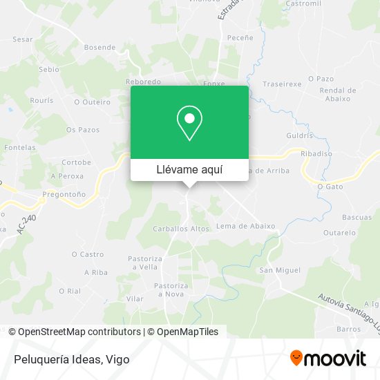 Mapa Peluquería Ideas