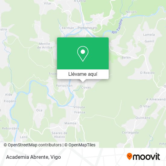 Mapa Academia Abrente