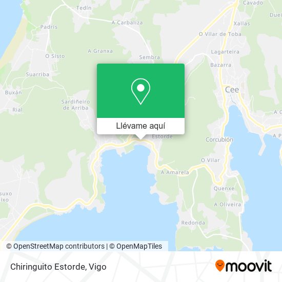 Mapa Chiringuito Estorde