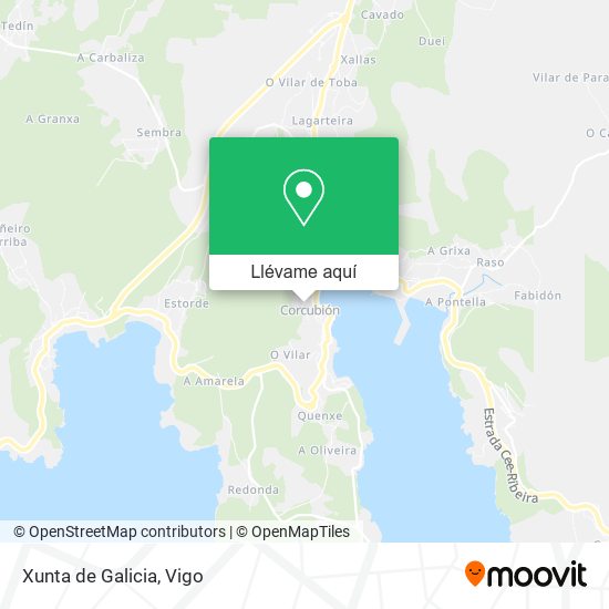 Mapa Xunta de Galicia