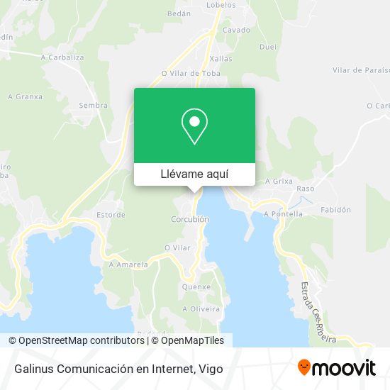 Mapa Galinus Comunicación en Internet