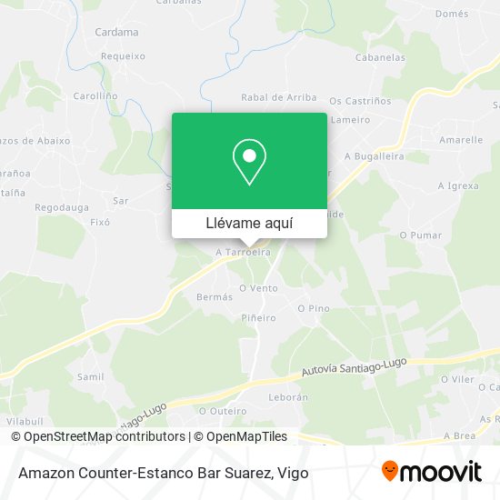 Mapa Amazon Counter-Estanco Bar Suarez