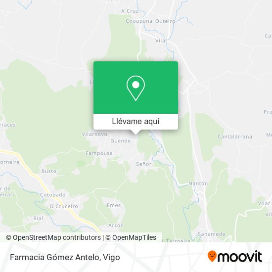 Mapa Farmacia Gómez Antelo