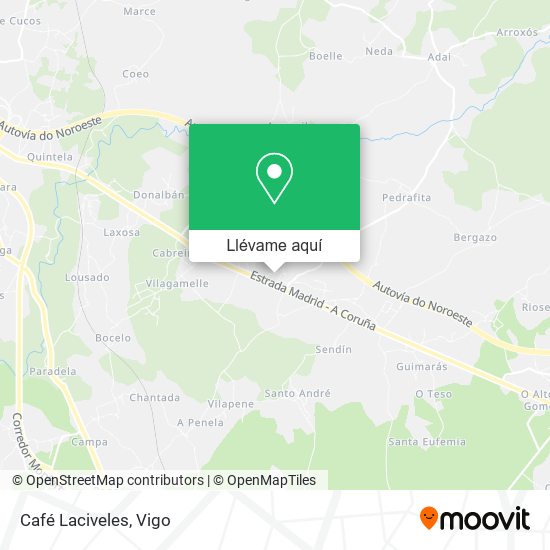 Mapa Café Laciveles