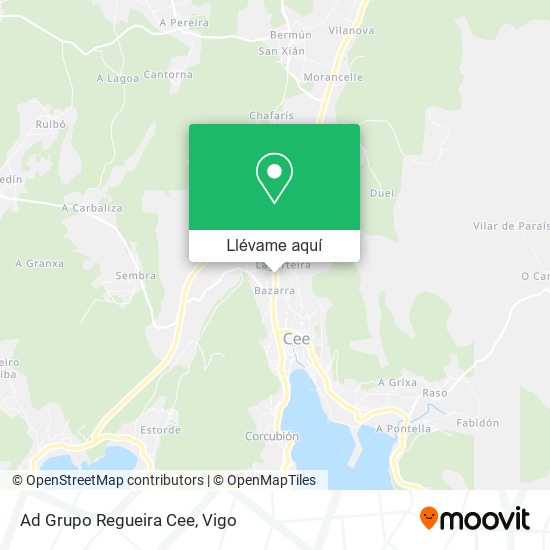Mapa Ad Grupo Regueira Cee
