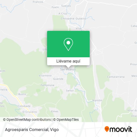 Mapa Agroesparis Comercial