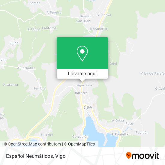 Mapa Español Neumáticos