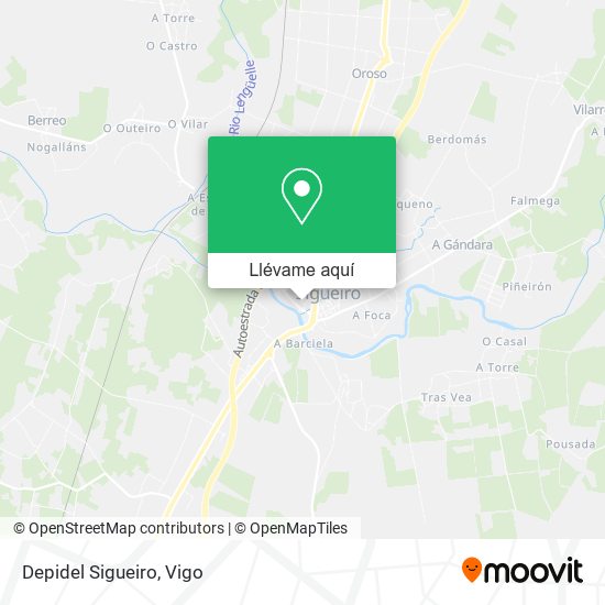 Mapa Depidel Sigueiro