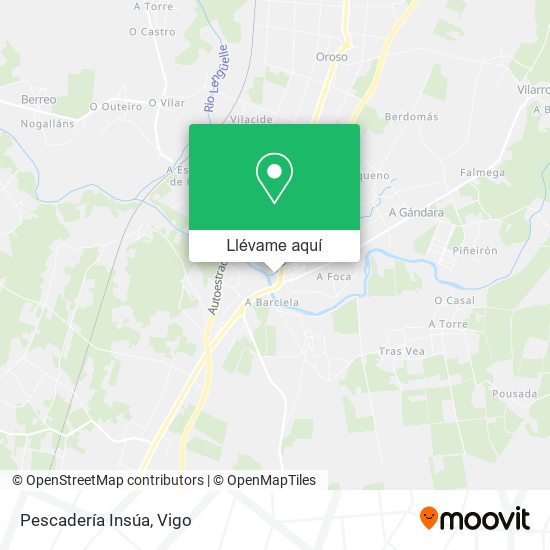 Mapa Pescadería Insúa