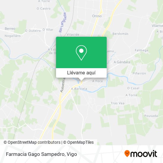 Mapa Farmacia Gago Sampedro
