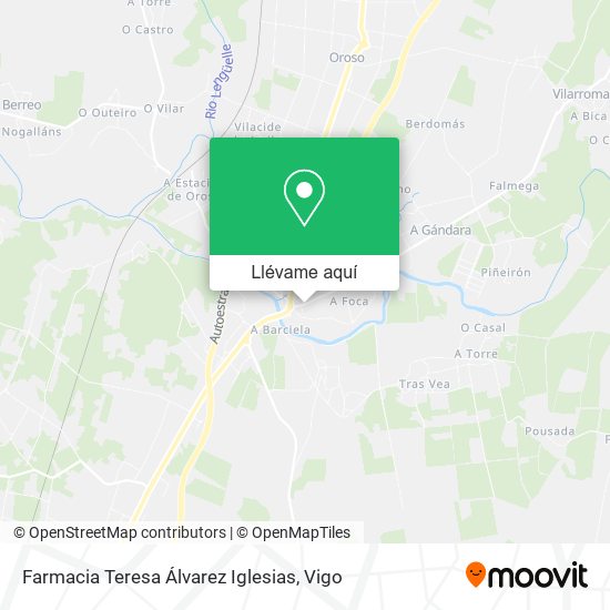 Mapa Farmacia Teresa Álvarez Iglesias