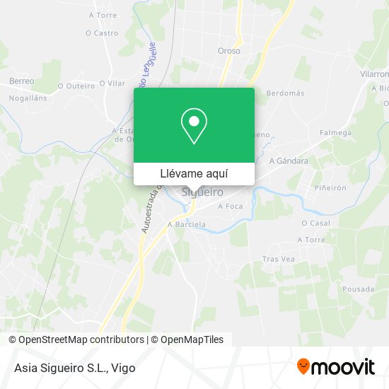 Mapa Asia Sigueiro S.L.