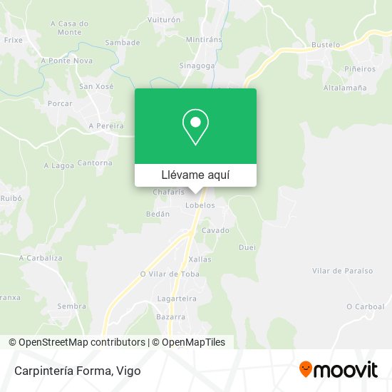 Mapa Carpintería Forma