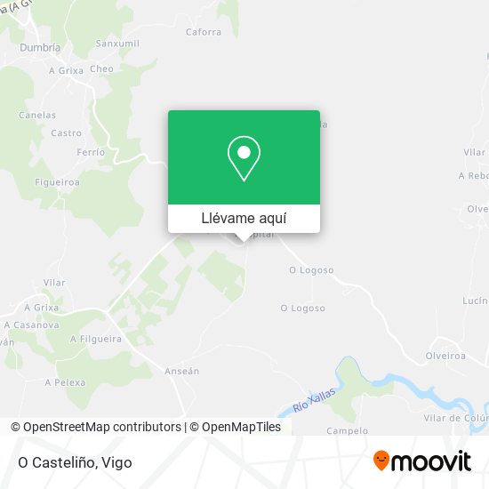 Mapa O Casteliño