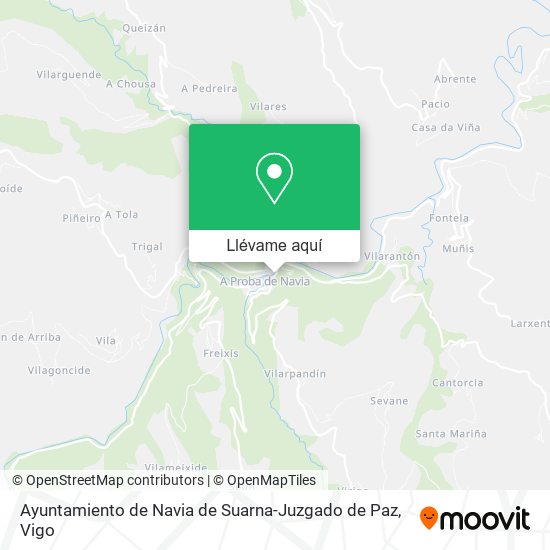 Mapa Ayuntamiento de Navia de Suarna-Juzgado de Paz