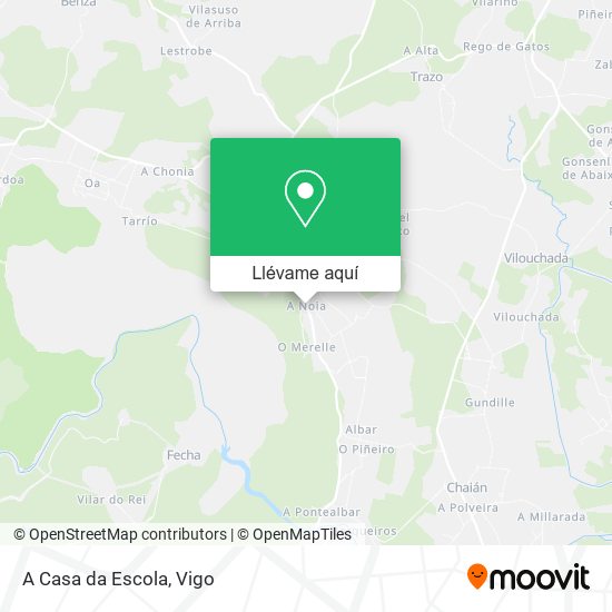 Mapa A Casa da Escola