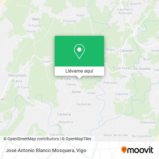 Mapa José Antonio Blanco Mosquera