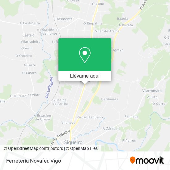 Mapa Ferretería Novafer