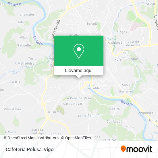 Mapa Cafetería Polusa