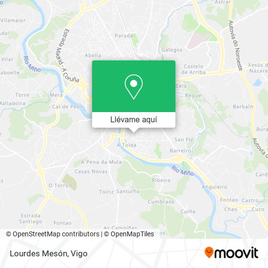 Mapa Lourdes Mesón